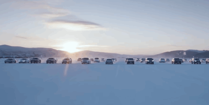 Test de iarnă în Mongolia