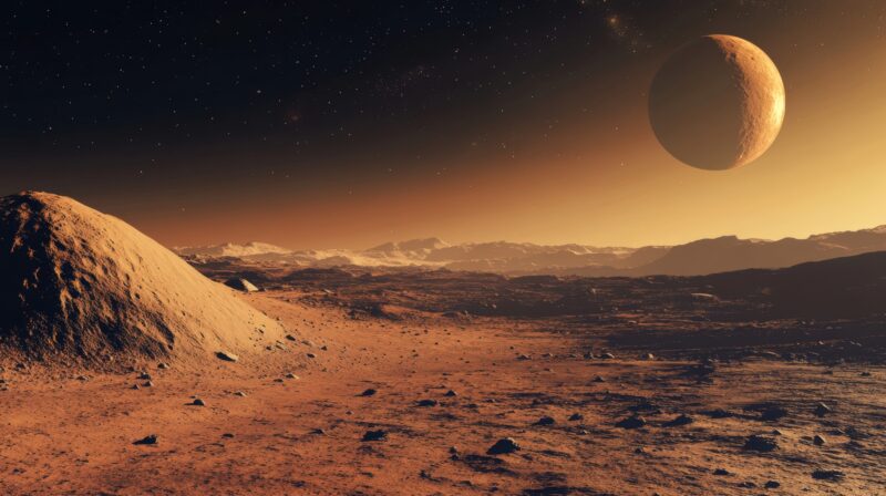 Ipotetică Lună a planetei Marte