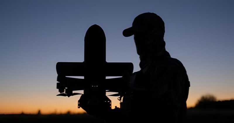 drona interceptoare produsa de compania ucraineana wild hornets