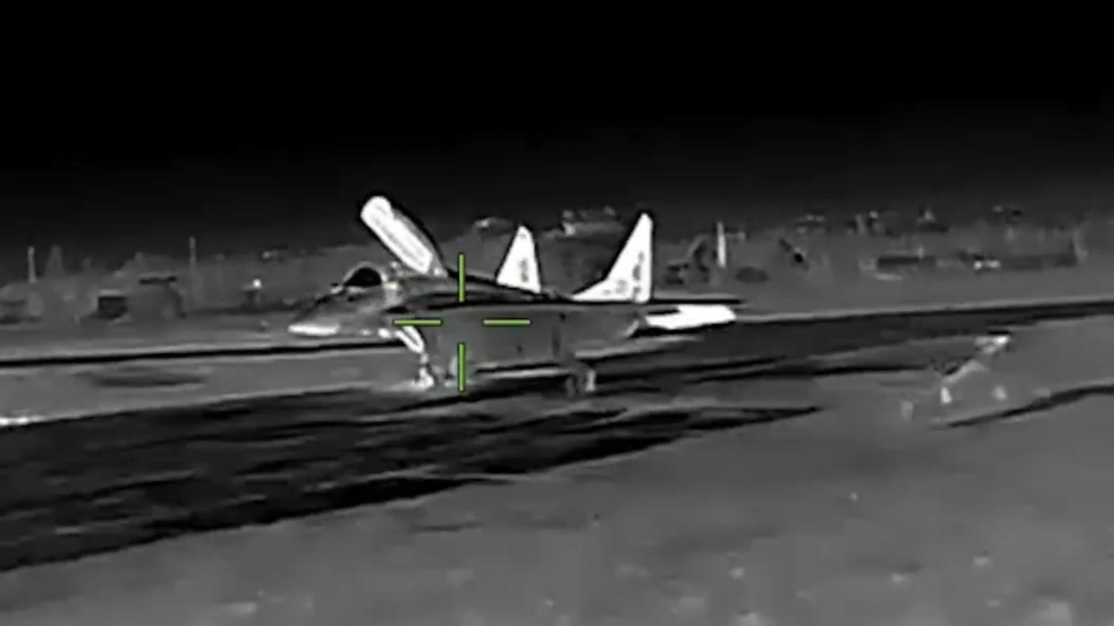 mig-29kr vizat de o drona ucraineana