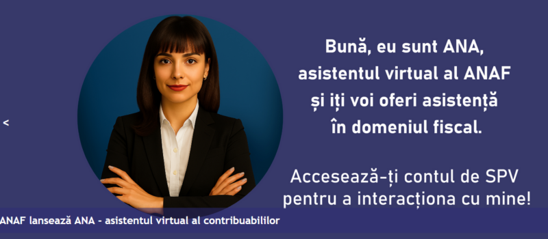 Chatbotul ANA de la ANAF