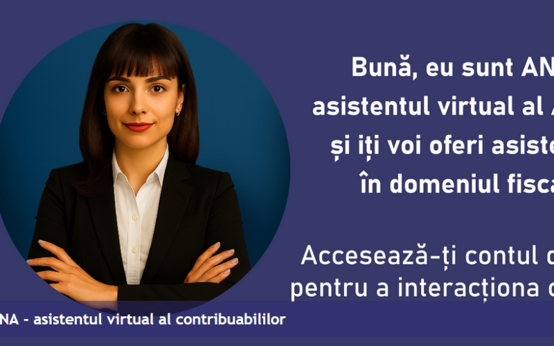 Chatbotul ANA de la ANAF