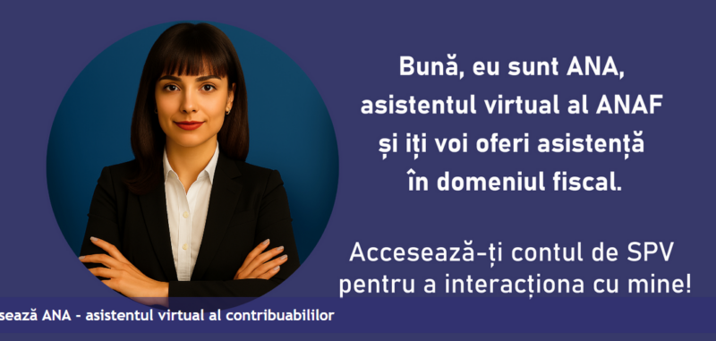 Chatbotul ANA de la ANAF