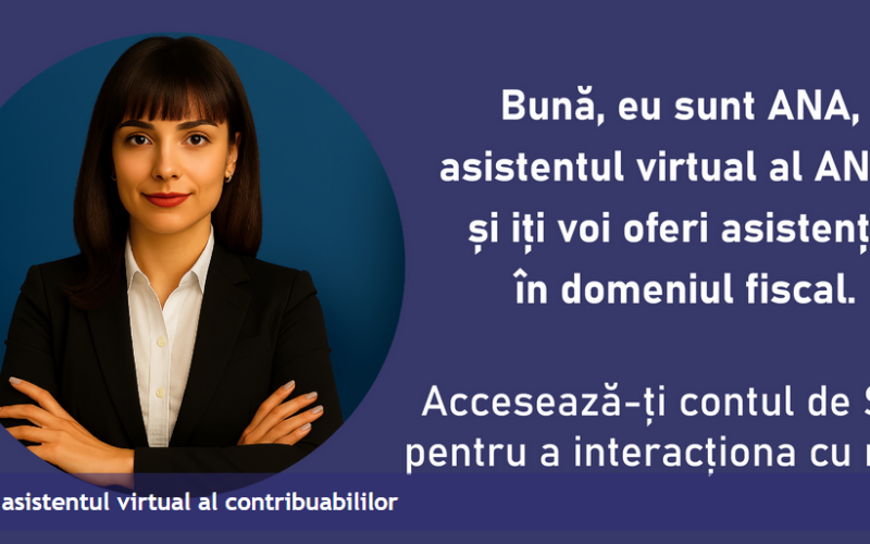 Chatbotul ANA de la ANAF