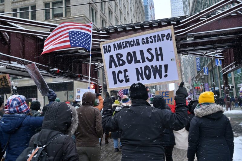 Protest împotriva ICE