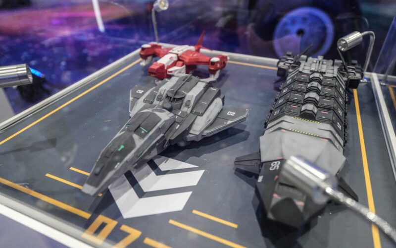 Machete ale unor nave din Proiectul Nantianmen