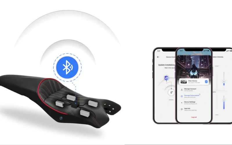 o sa de culoare neagra si o aplicatie pe telefonul mobil