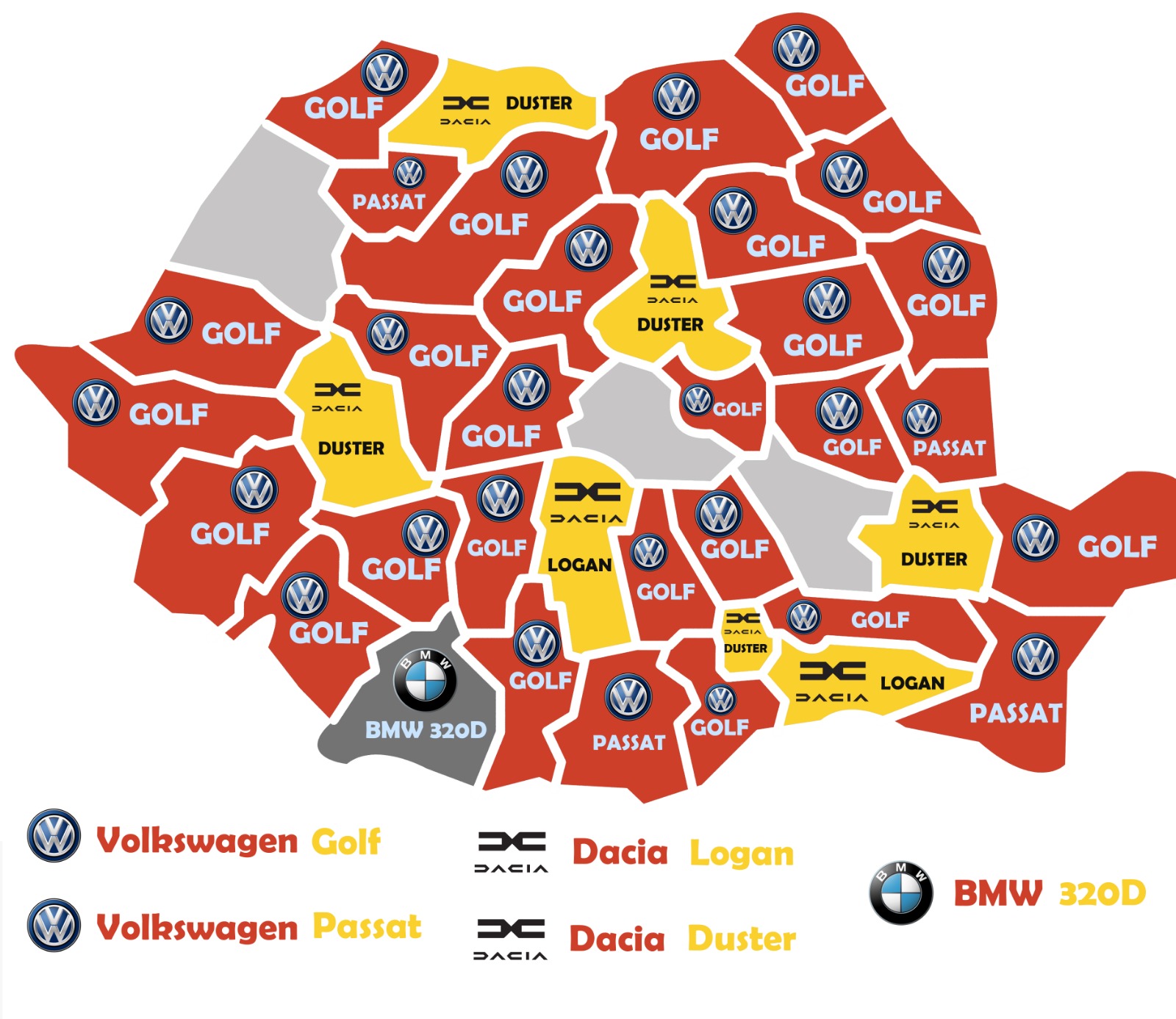 harta-masinilor-preferate-romania