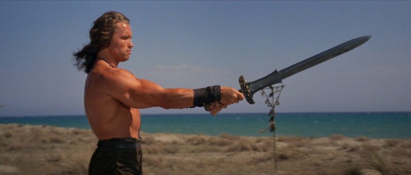 Arnold Schwarzenegger în rolul Conan