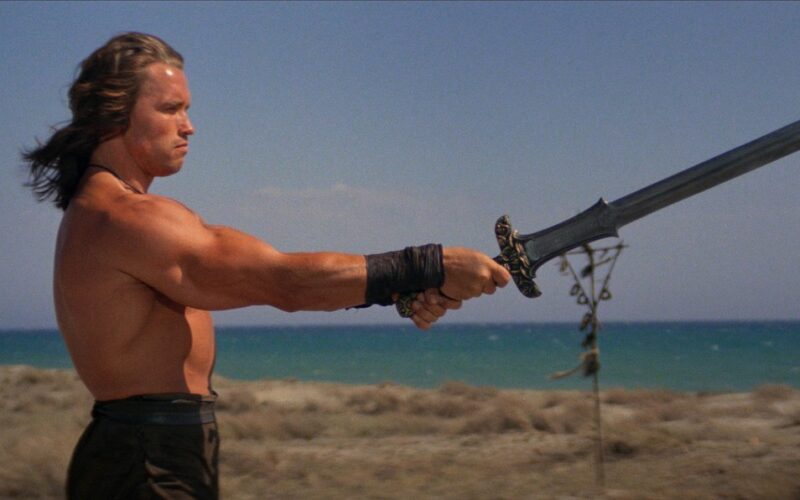 Arnold Schwarzenegger în rolul Conan