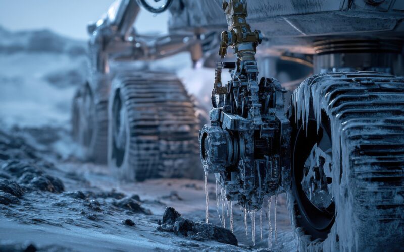 Robot în mediu extraterestru